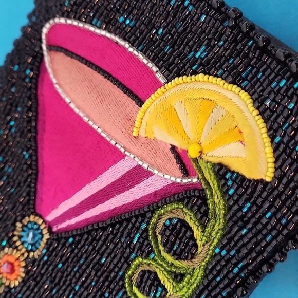 Mary Frances Take a Sip Leather Crossbody Phone Bag - Picture 14 of 14